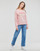 Kleidung Damen Sweatshirts Vero Moda VMROMA LS O-NECK SWEAT LCS Rosa