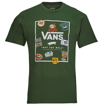 Kleidung Herren T-Shirts Vans MN CLASSIC PRINT BOX Grün
