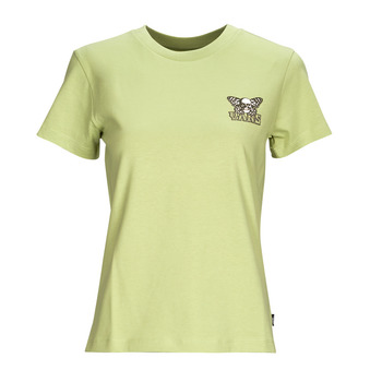 Kleidung Damen T-Shirts Vans SKULLFLY CREW Grün