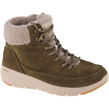 Schuhe Damen Boots Skechers Glacial Ultra - Woodlands Grün