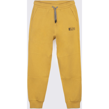 Kleidung Jungen Hosen Coccodrillo Jogginghose honiggelbe mit normaler Taillenbindung Gelb