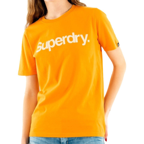 Kleidung Damen T-Shirts & Poloshirts Superdry W1010710A Orange