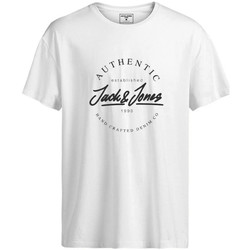 Kleidung Jungen T-Shirts & Poloshirts Jack & Jones 12218636 Weiss