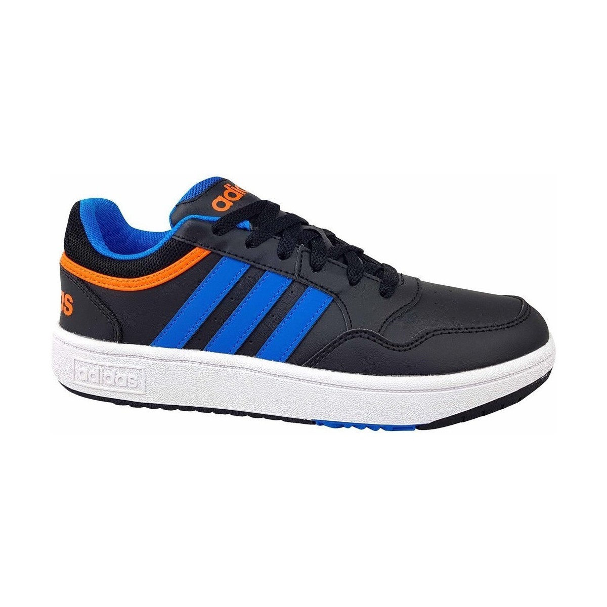 Schuhe Kinder Sneaker Low adidas Originals Hoops 30 K Schwarz, Blau