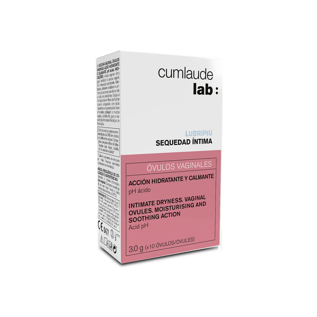 Beauty Damen Accessoires Körper Cumlaude Lab Lubripiu Vaginalkapseln Gegen Intime Trockenheit, 10 X 3 G 