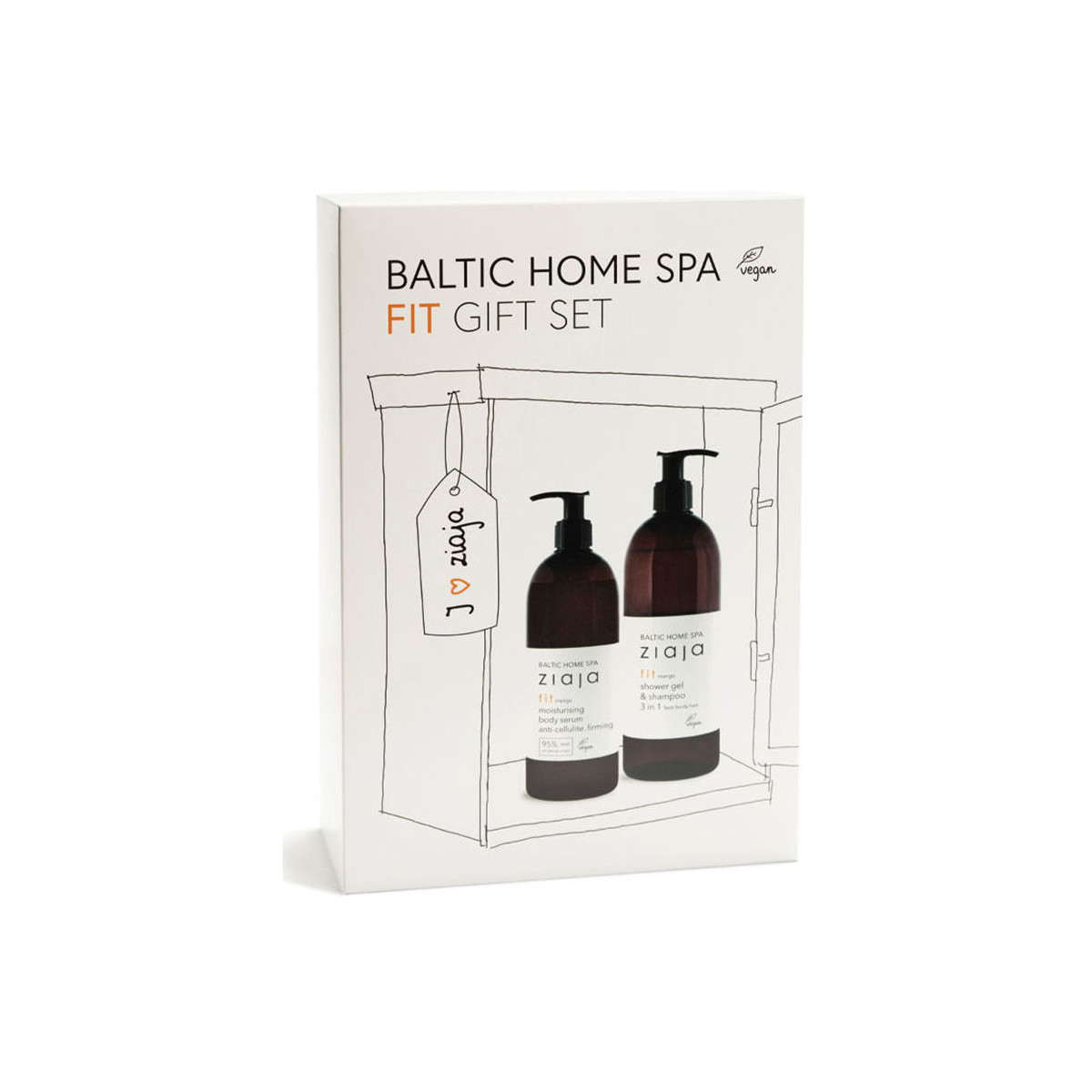 Beauty Damen Shampoo Ziaja Baltic Home Spa Fit Set 