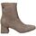 Schuhe Damen Low Boots Xti 140487 Beige