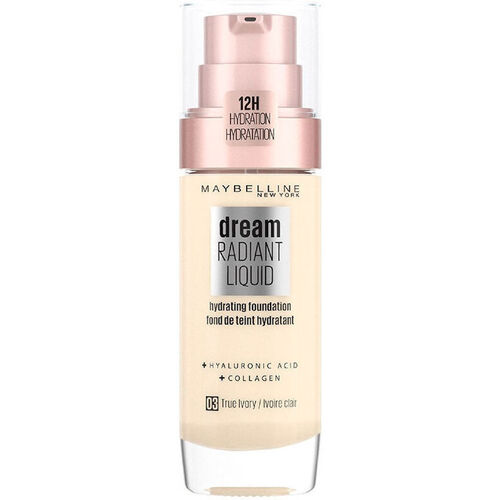Beauty Damen Make-up & Foundation  Maybelline New York Dream Satin Liquid Foundation+serum 3-true Ivory 