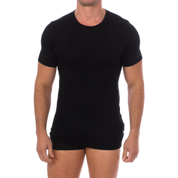 Kleidung Herren T-Shirts Bikkembergs BKK1UTS03SI-BLACK Schwarz