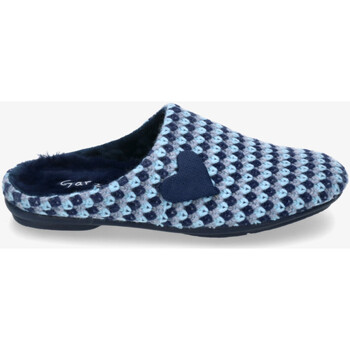 Schuhe Herren Hausschuhe Garzon 5501.357 Blau