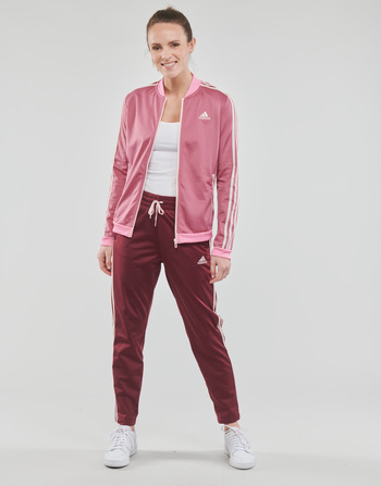 Kleidung Damen Jogginganzüge Adidas Sportswear 3S TR TS Rot / Rosa