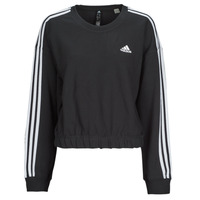 Kleidung Damen Sweatshirts Adidas Sportswear 3S CR SWT Schwarz
