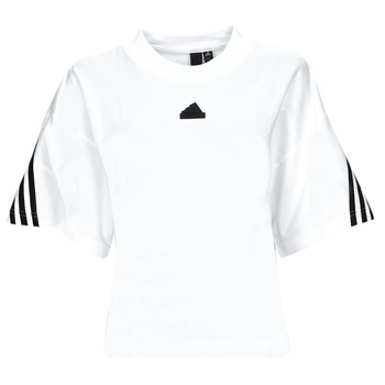 Kleidung Damen T-Shirts Adidas Sportswear FI 3S TEE Weiss