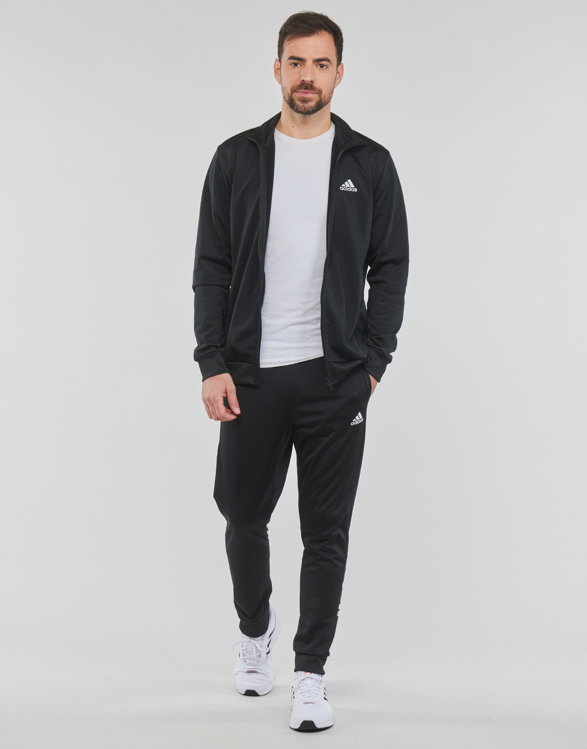 Kleidung Herren Jogginganzüge Adidas Sportswear LIN TR TT TS Schwarz