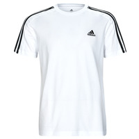 Kleidung Herren T-Shirts Adidas Sportswear 3S SJ T Weiss