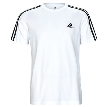 Kleidung Herren T-Shirts Adidas Sportswear 3S SJ T Weiss