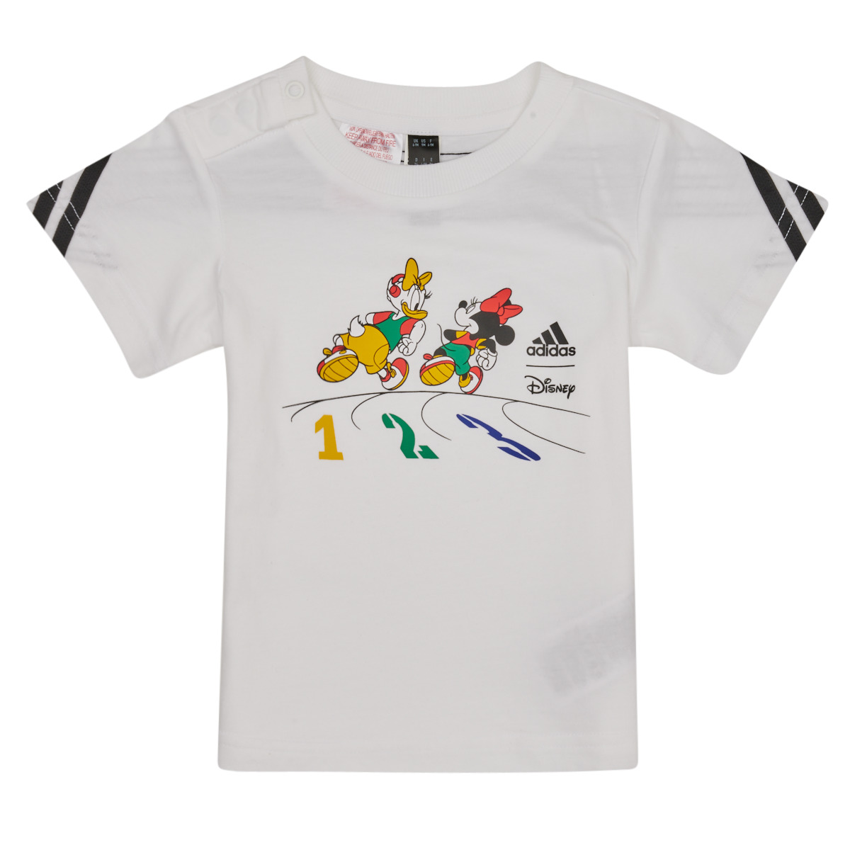 Kleidung Kinder T-Shirts Adidas Sportswear I DY MM T Weiss