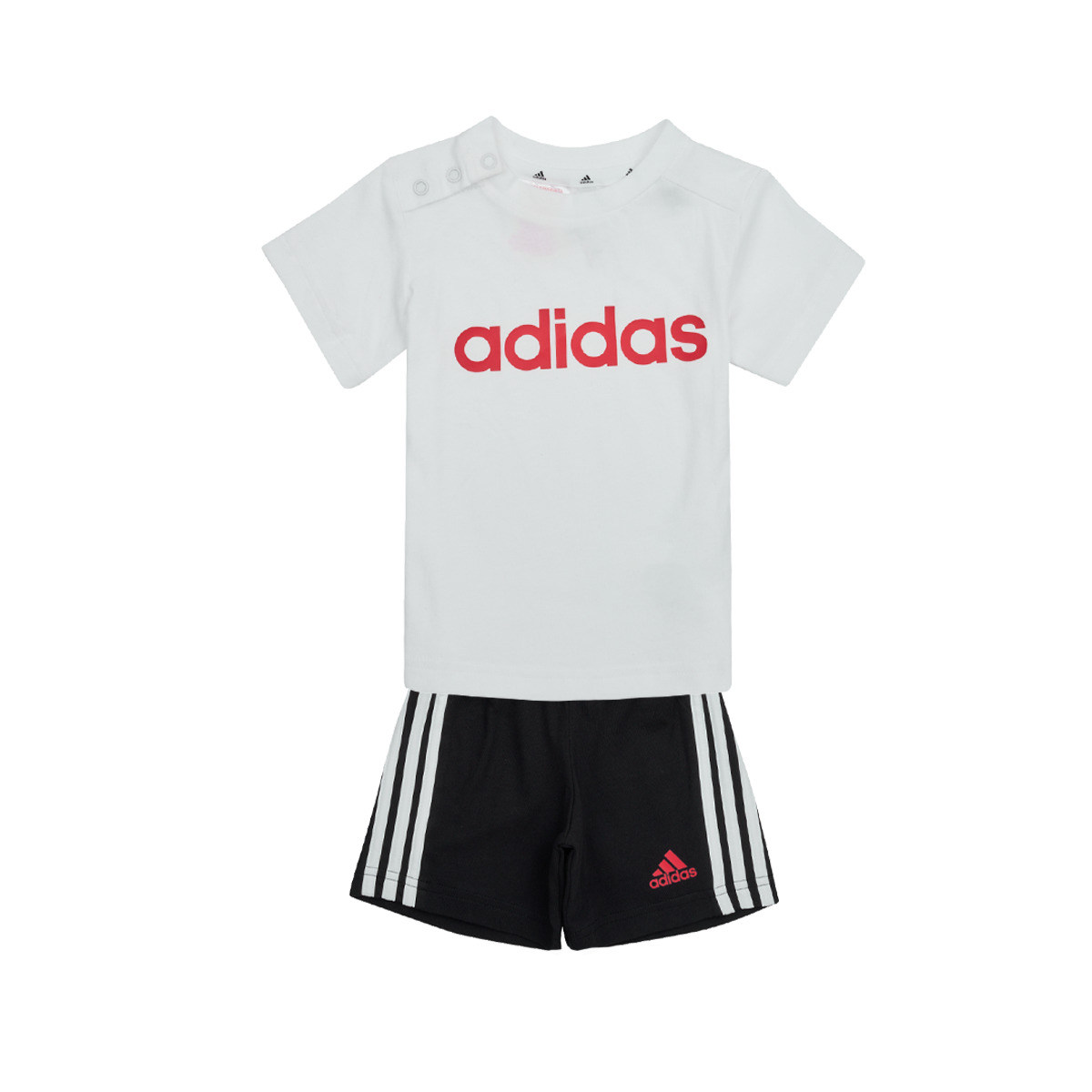 Kleidung Jungen Jogginganzüge Adidas Sportswear I LIN CO T SET Weiss