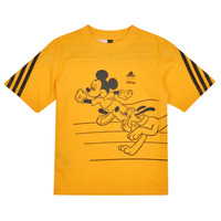 Kleidung Jungen T-Shirts Adidas Sportswear LK DY MM T Goldfarben