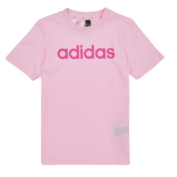 Kleidung Mädchen T-Shirts Adidas Sportswear LK LIN CO TEE Rosa