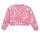 Kleidung Mädchen Sweatshirts Adidas Sportswear FI AOP SWT Beige / Rosa