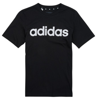 Kleidung Kinder T-Shirts Adidas Sportswear LIN TEE Schwarz