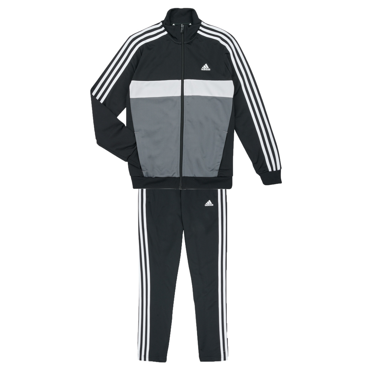 Kleidung Jungen Jogginganzüge Adidas Sportswear 3S TIBERIO TS Schwarz
