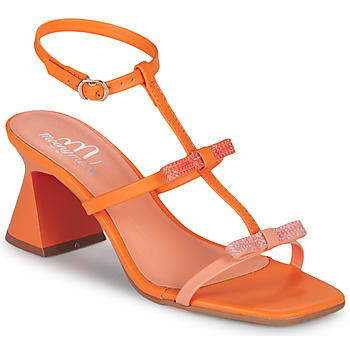 Schuhe Damen Sandalen / Sandaletten Moony Mood NEW02 Orange