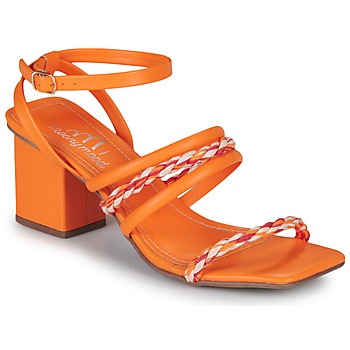 Schuhe Damen Sandalen / Sandaletten Moony Mood NEW04 Orange