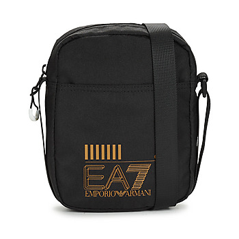 Taschen Herren Geldtasche / Handtasche Emporio Armani EA7 TRAIN CORE U POUCH BAG SMALL A - MAN'S POUCH BAG Schwarz / Gold
