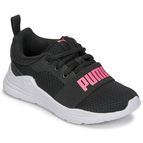 Schuhe Mädchen Sneaker Low Puma PS PUMA WIRED RUN V Schwarz / Rosa