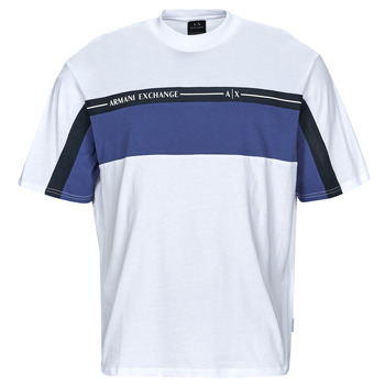 Kleidung Herren T-Shirts Armani Exchange 3RZMFD Blau / Schwarz