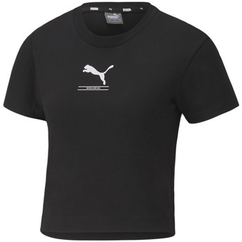 Kleidung Damen T-Shirts & Poloshirts Puma 581377-01 Schwarz
