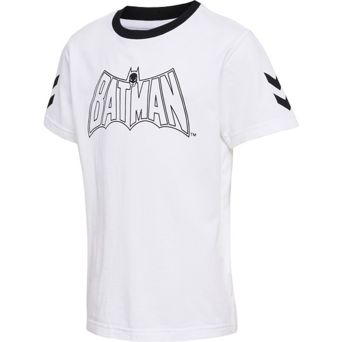 Kleidung Kinder T-Shirts hummel T-shirt manches courtes enfant  Batman Weiss