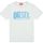 Kleidung Kinder T-Shirts & Poloshirts Diesel J01130 0KFAV - TDIEGORE6-K50G WHITE/SKY Weiss