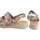 Schuhe Damen Multisportschuhe Duendy Zarte Füße Dame  397 beige Silbern