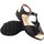 Schuhe Damen Multisportschuhe Duendy Zarte Füßchen Lady  2422 schwarz Schwarz