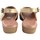 Schuhe Damen Multisportschuhe Duendy Zarte Füße Lady  496 Platin Silbern