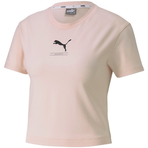 Kleidung Damen T-Shirts & Poloshirts Puma 581377-17 Rosa