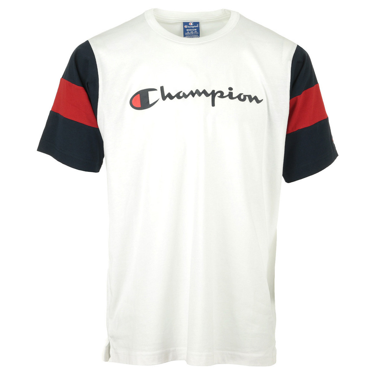 Kleidung Herren T-Shirts Champion Crewneck T-Shirt Weiss