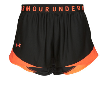 Kleidung Damen Shorts / Bermudas Under Armour Play Up Shorts 3.0 Schwarz / Orange / Orange