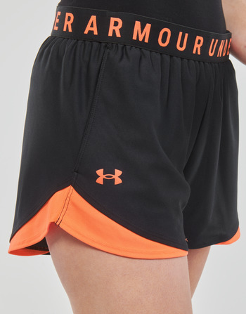 Under Armour Play Up Shorts 3.0 Schwarz / Orange / Orange