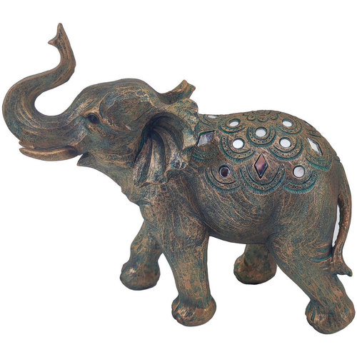 Home Statuetten und Figuren Signes Grimalt Elefantenfigur Grau