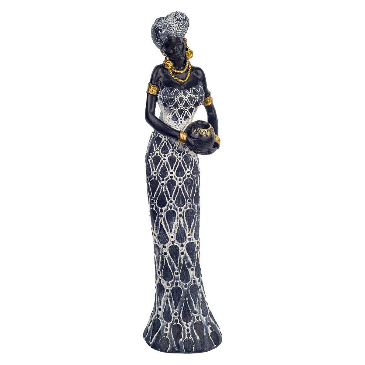 Home Statuetten und Figuren Signes Grimalt Abbildung Afrikanerin Braun