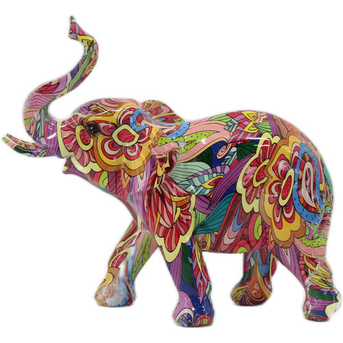 Home Statuetten und Figuren Signes Grimalt Elefantenfigur Multicolor