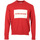 Kleidung Herren Pullover Calvin Klein Jeans Institutional Box Sweater Rot