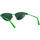 Uhren & Schmuck Damen Sonnenbrillen Bottega Veneta BV1186S 004 Sonnenbrille Kaki