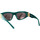 Uhren & Schmuck Damen Sonnenbrillen Balenciaga Dynasty Sonnenbrille BB0095S 005 Grün