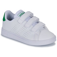 Schuhe Kinder Sneaker Low Adidas Sportswear ADVANTAGE CF C Weiss / Grün