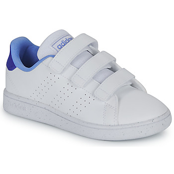 Schuhe Kinder Sneaker Low Adidas Sportswear ADVANTAGE CF C Weiss / Blau